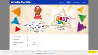 
                            2. Login - ASMODEE - Promoter