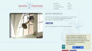
                            8. Login Asperion - Kropff & Partners
