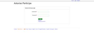
                            7. Login - Asturias Participa - Asturias Participa :: AsturiasParticipa
