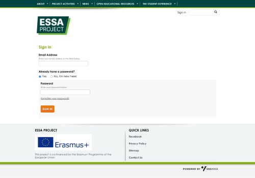 
                            9. Login @ essa