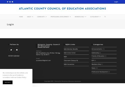 
                            9. Login – Atlantic County Council of Education Associations