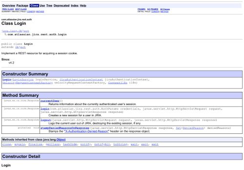 
                            6. Login (Atlassian JIRA 5.0-rc7 API)