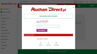 
                            3. Login - Auchan Direct