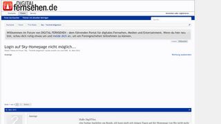 
                            10. Login auf Sky-Homepage nicht möglich... | DIGITAL FERNSEHEN Forum