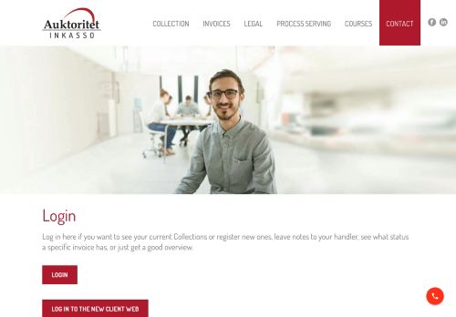 
                            6. Login - Auktoritet Inkasso
