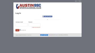 
                            10. Login : Austin Sports and Social Club