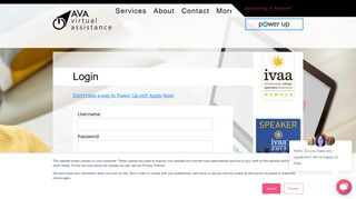 
                            12. Login | AVA Virtual Assistance