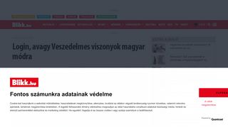 
                            9. Login, avagy Veszedelmes viszonyok magyar módra - Blikk.hu