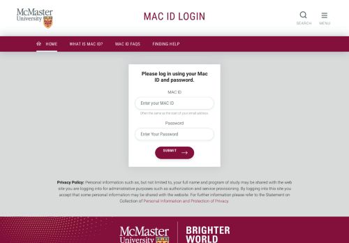 
                            8. Login - Avenue to Learn - McMaster University