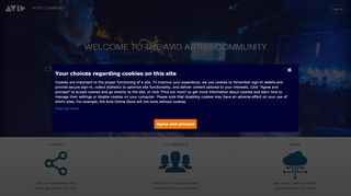 
                            6. Login ~ Avid Artist Community - Avid Master Account