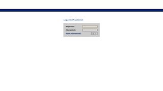 
                            2. Login - AXP systemet