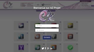 
                            1. Login AZProjet