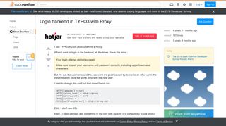 
                            12. Login backend in TYPO3 with Proxy - Stack Overflow
