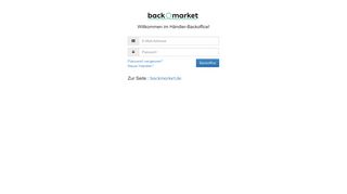
                            1. Login Backoffice | Back Market