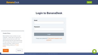 
                            1. Login | BananaDesk