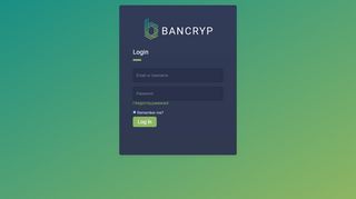 
                            9. Login | Bancryp