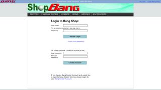 
                            5. Login - Bang Golf