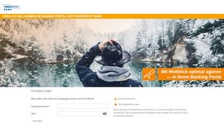 
                            10. Login Banking Portal - Fondsdepot Bank