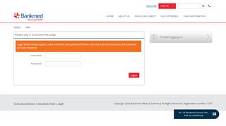 
                            1. Login - Bankmed