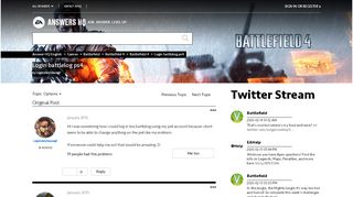 
                            11. Login battlelog ps4 - Answer HQ - EA Answers HQ