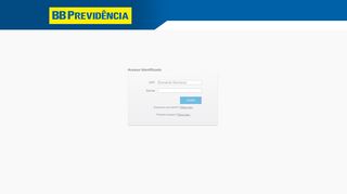 
                            6. Login - BB Previdencia