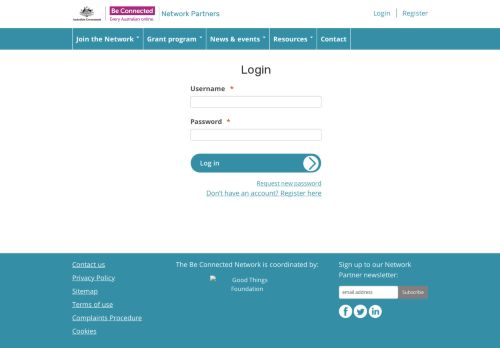 
                            12. Login | Be Connected