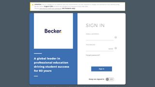 
                            1. Login - Becker CPA Exam Review - Becker Professional Education