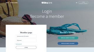
                            12. Login Become a member - Skylink