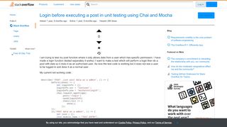 
                            7. Login before executing a post in unit testing using Chai and ...