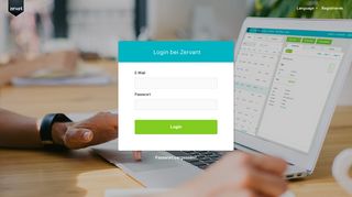 
                            1. Login bei Zervant - Login to Zervant