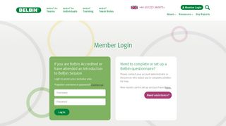 
                            11. Login - Belbin