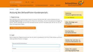 
                            2. Login - BellandVision