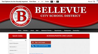 
                            7. Login - Bellevue School District