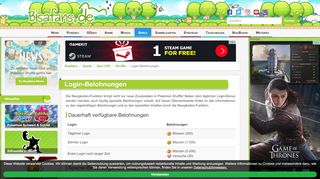 
                            9. Login-Belohnungen — Shuffle — Spin-Offs — Spiele — Bisafans.de