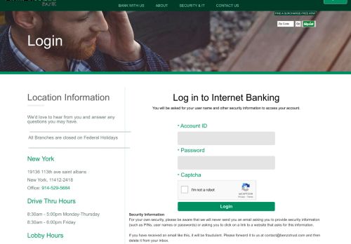 
                            10. Login | Benzo Trust Bank