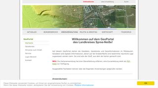 
                            7. Login-Bereich - geoportal spn - Landkreis Spree-Neiße