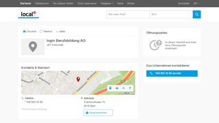 
                            3. login Berufsbildung AG in Bern - Adresse & Öffnungszeiten auf local ...