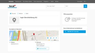
                            2. login Berufsbildung AG in Landquart - Adresse & Öffnungszeiten auf ...