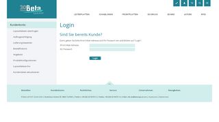 
                            5. Login - Beta LAYOUT GmbH