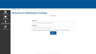 
                            6. Login - Bethlehem College