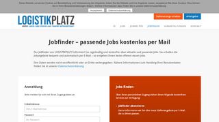 
                            10. Login Bewerber - LOGISTIKPLATZ