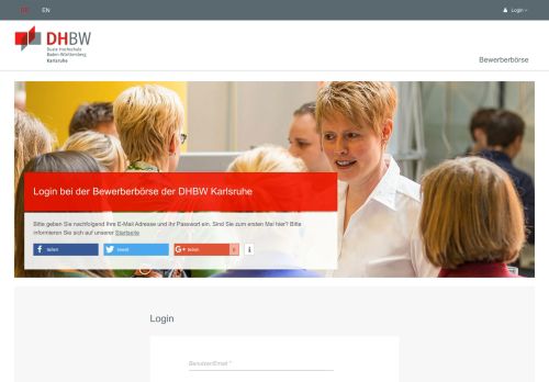 
                            4. Login - Bewerberbörse - DHBW Duale Hochschule Baden ...