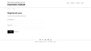 
                            6. Login - BFC Fashion Forum