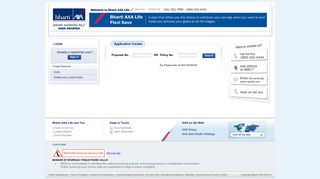 
                            2. Login - Bharti AXA Life Insurance