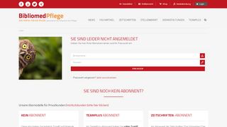 
                            1. Login - Bibliomed Pflege