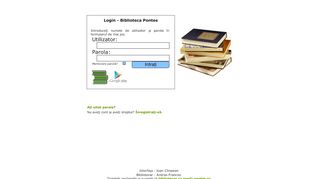 
                            1. Login - Biblioteca Pontes