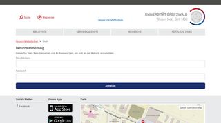 
                            7. Login - Bibliothek - Universität Greifswald