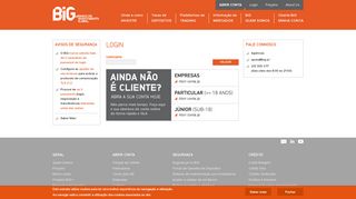 
                            11. Login | BiG - Banco de Investimento Global