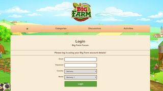 
                            4. Login - Big Farm Forum