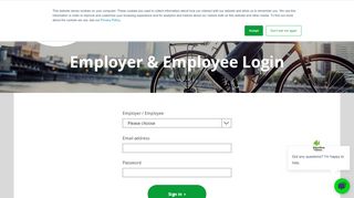 
                            10. Login - Bike2Work Scheme